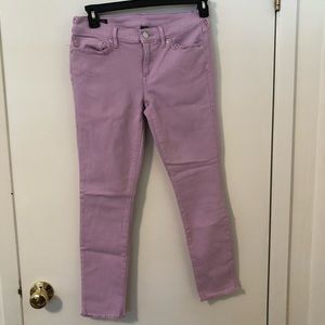 Light Purple True Religion Jeans